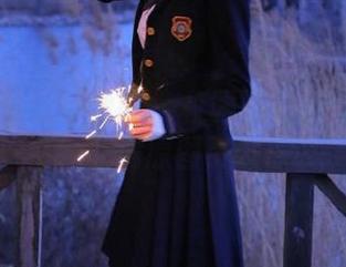 MFStar模范学院 – 校服魅力展现！黄乐然的私房原图引发热议