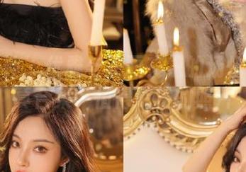 克拉女神 – 优雅与美丽交织的汤怡礼服写真合集，值得欣赏的照片