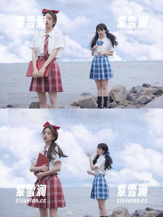 尤果网 - 随性优雅，若涵棉袜高清图片定格时尚瞬间