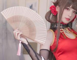 星野saori化身玛修周年礼服女神，绝美cos！看图片你就懂了！
