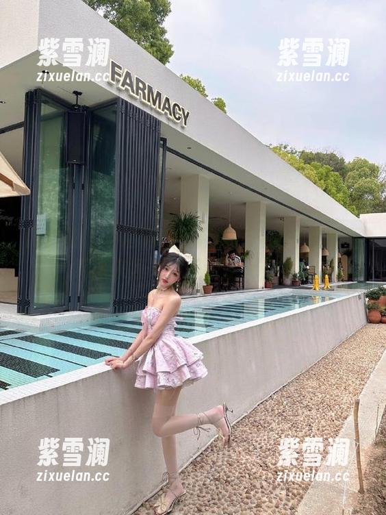 猪饲料 微密圈 - “猪饲料”倾情打造的红裙套图,用猪来证明:美丽是无处不在!